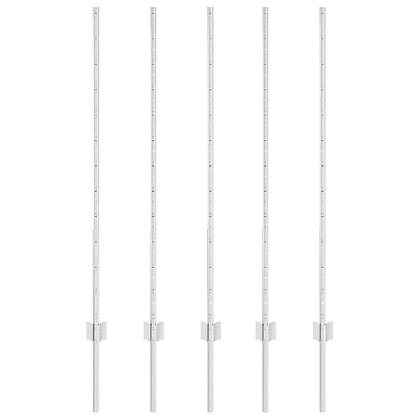 vidaXL Zaunpfosten Zaunpfosten 10 pcs U-Channel günstig online kaufen