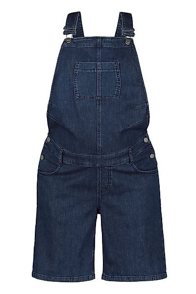 Ulla Popken Regular-fit-Jeans Bellieva-Latz Bermuda Denim verstellbare Träg günstig online kaufen