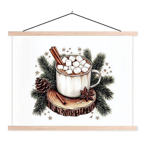 MuchoWow Poster Winter - Holz - günstig online kaufen