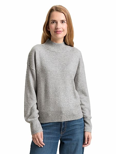 TOM TAILOR Strickpullover mit Rippbündchen günstig online kaufen