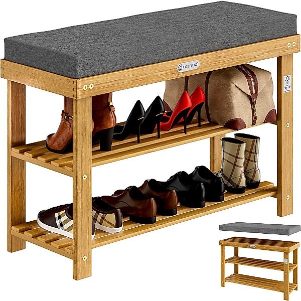 Casaria Schuhbank, CASARIA® Schuhbank mit Sitzfläche günstig online kaufen