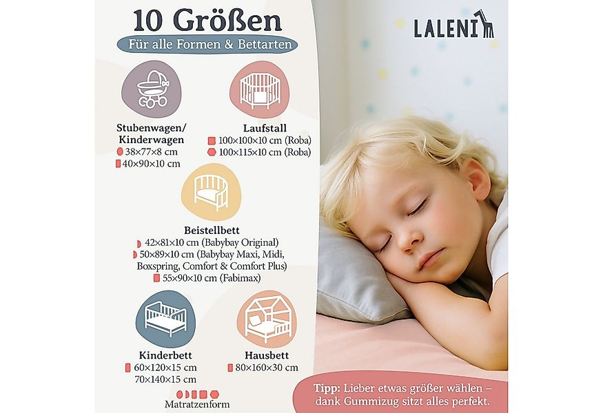 Laleni Spannbettlaken Atmungsaktives weiches und wärmendes Spannbettlaken, günstig online kaufen