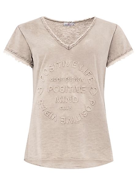 Zwillingsherz T-Shirt Damen T-Shirt Positive Mind günstig online kaufen