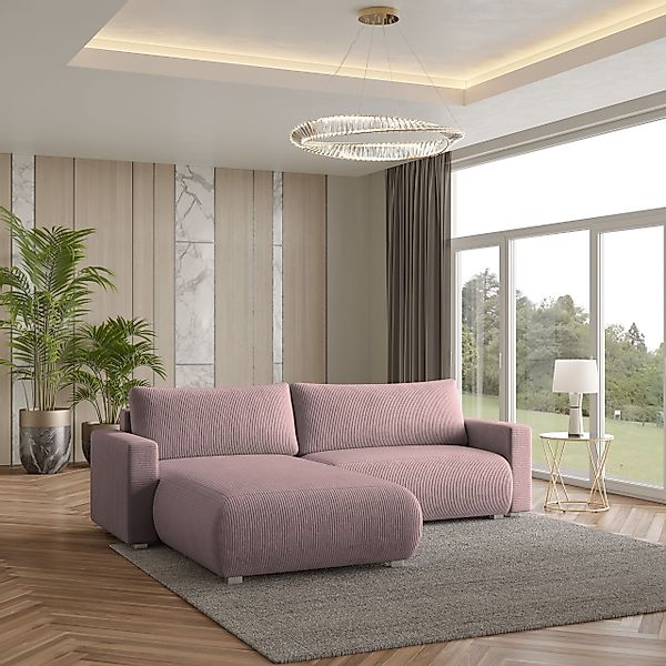 Masseno Ecksofa TURIN mit Schlaffunktion L-Form, günstig online kaufen