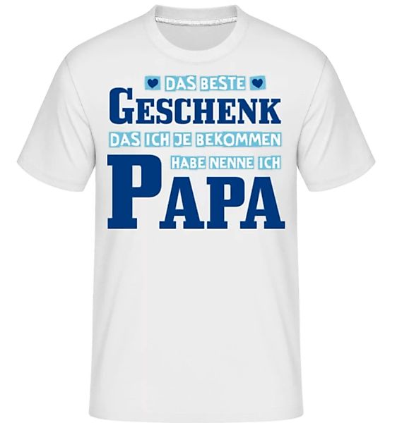 Das Beste Geschenk Nenne Ich Papa · Shirtinator Männer T-Shirt günstig online kaufen