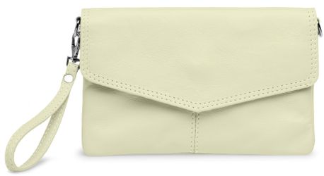 Caspar Clutch Abendtasche Leder Damen Umhängetasche günstig online kaufen