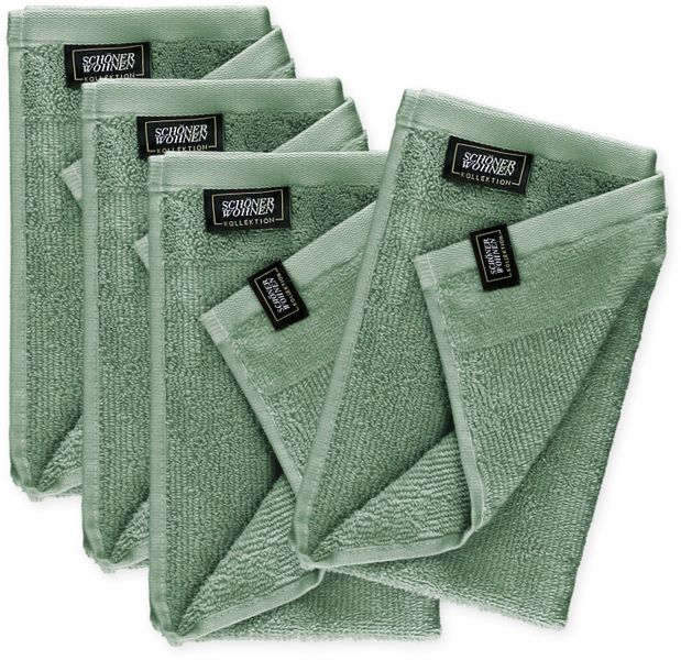 SCHÖNER WOHNEN-Kollektion Gästehandtücher "Sense" mit Velourborte, hautschm günstig online kaufen