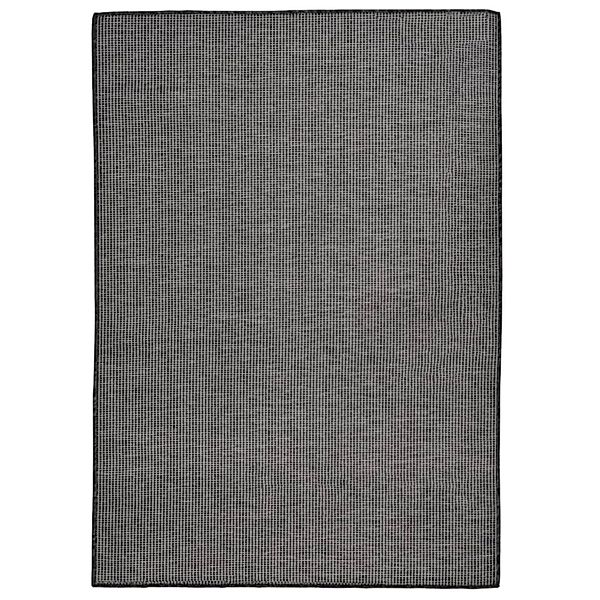 Vidaxl Outdoor-teppich Flachgewebe 140x200 Cm Grau günstig online kaufen
