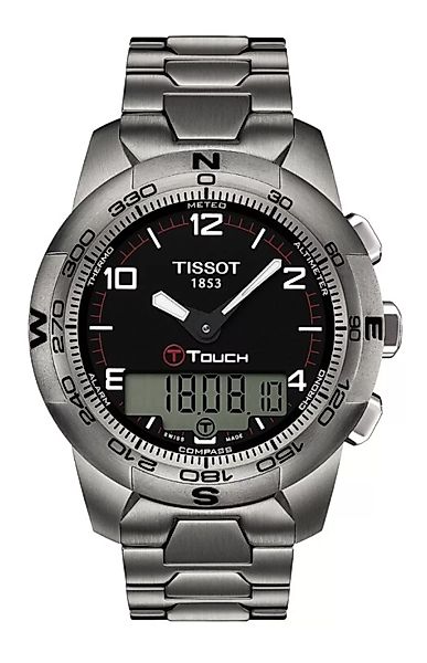 Tissot T-TOUCH II, TITAN/TITANBAND T047.420.44.057.00 Herrenchronograph günstig online kaufen