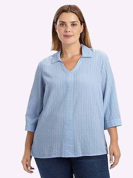 Sheego Klassische Bluse Tunika 3/4-Arm günstig online kaufen