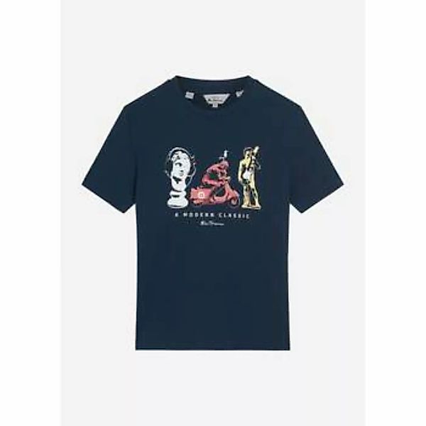 Ben Sherman  T-Shirts & Poloshirts Statue tee - dark navy günstig online kaufen