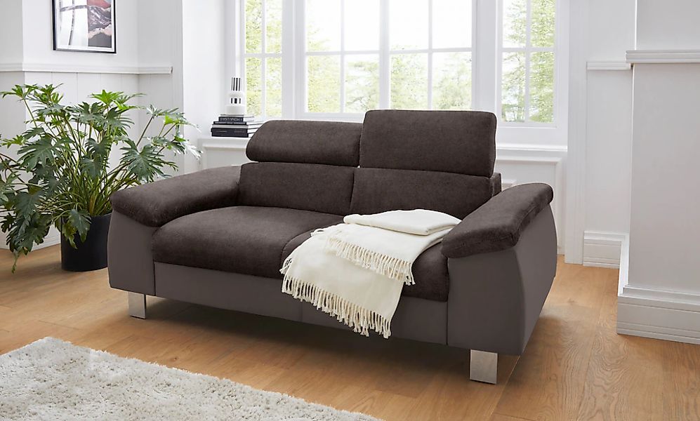 COTTA Polstergarnitur "Komaris", (Set), Set bestehend aus: 2-Sitzer mit Kop günstig online kaufen