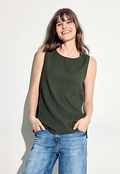 Cecil Blusentop, aus softem Materialmix günstig online kaufen