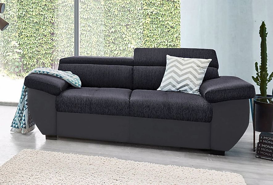 COTTA 2-Sitzer "Speedway" Big-Sofa mit Kopfteilverstellung günstig online kaufen