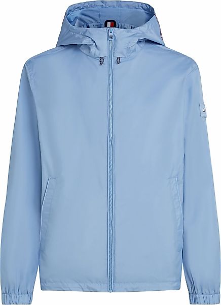 Tommy Hilfiger Blouson "RWB HOODED JACKET", mit Kapuze, elastische Bündchen günstig online kaufen
