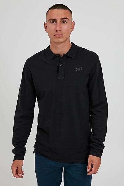 Blend Langarm-Poloshirt "BHDahoud", Longsleeve aus 100% Baumwolle günstig online kaufen