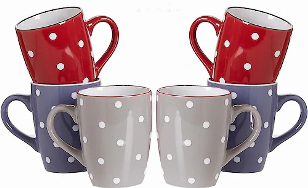 Ritzenhoff & Breker Becher »DOTS«, (Set, 6 tlg.), 6-teilig günstig online kaufen