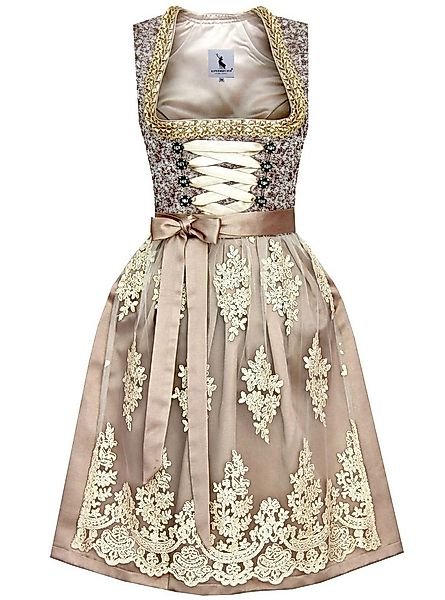 Alpenmärchen Dirndl Midi Dirndl Soraya - ALM558 günstig online kaufen