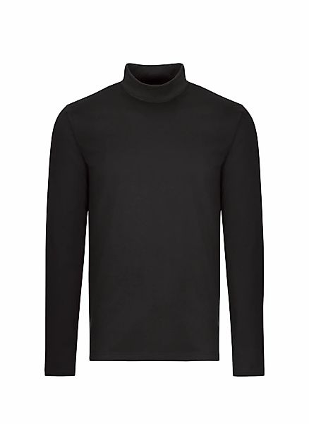 Trigema Longsleeve "TRIGEMA Langarm Shirt mit Stehkragen" 1 Stk. günstig online kaufen