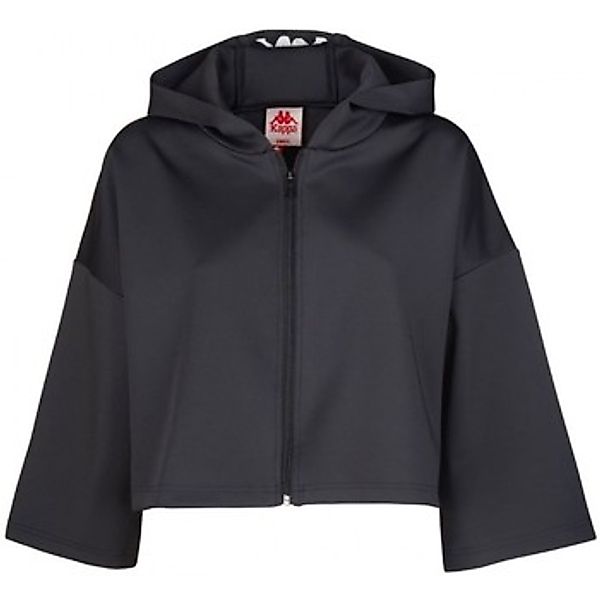 Kappa  Sweatshirt Kurzes Sweatshirt 222 Band 10 Kamelie Schwarz  KA günstig online kaufen