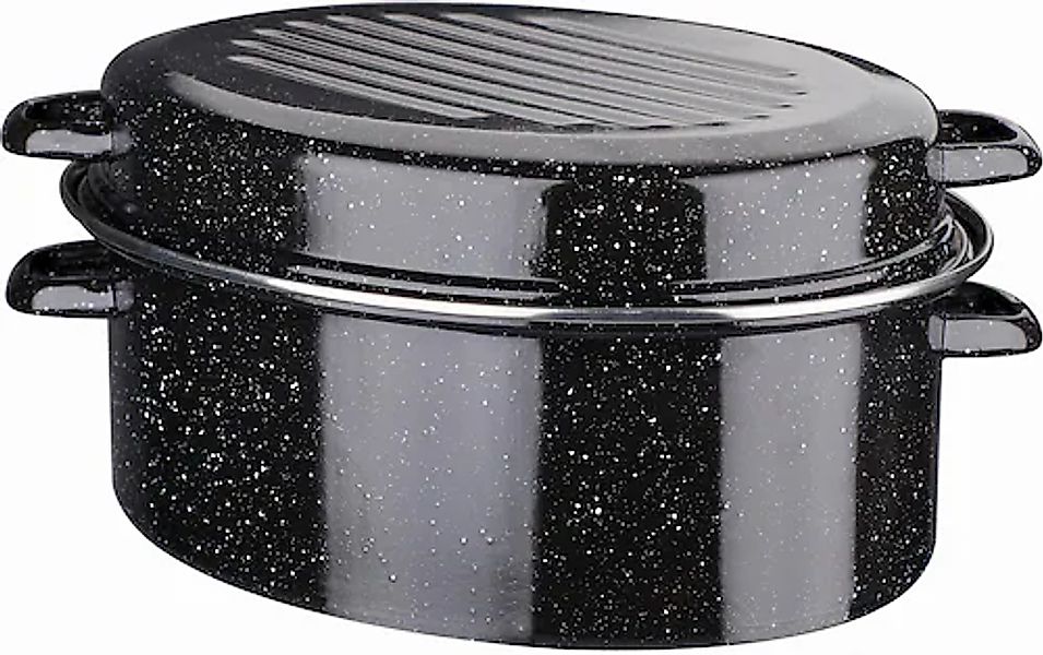 GSW Bräter Stahl-Emaille 1 Stk. tlg. Induktion günstig online kaufen