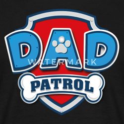 Spreadshirt T-Shirt Paw Patrol Dad Patrol günstig online kaufen