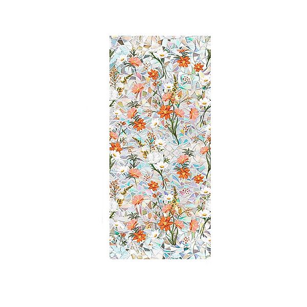 GarveeMore Fenstersticker Blumen Fensterfolie,Statisch haftendes Glasabzieh günstig online kaufen
