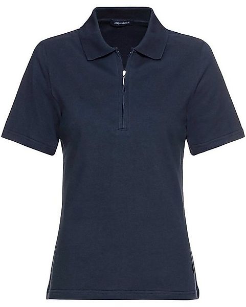 Highmoor Poloshirt Piqué-Poloshirt mit Zipper günstig online kaufen