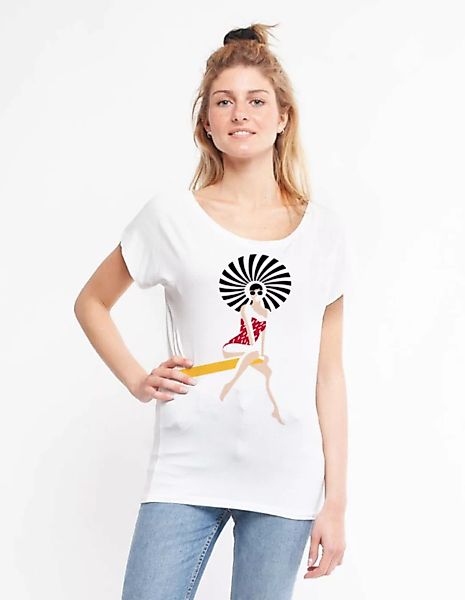 Damen T-shirt Aus Eukalyptus Faser "Elisabeth" | Schwimmerin günstig online kaufen