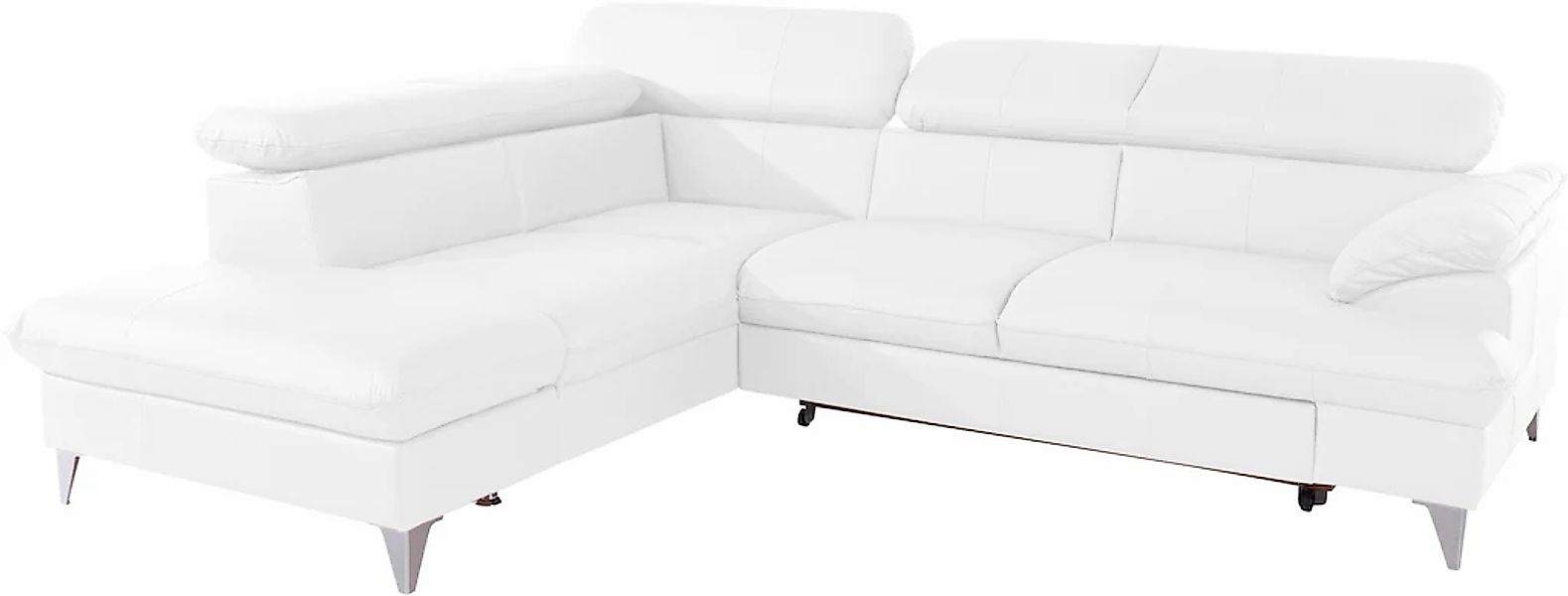 COTTA Polstergarnitur "Caluso L-Form", Set bestehend aus: Ecksofa mit Kopft günstig online kaufen
