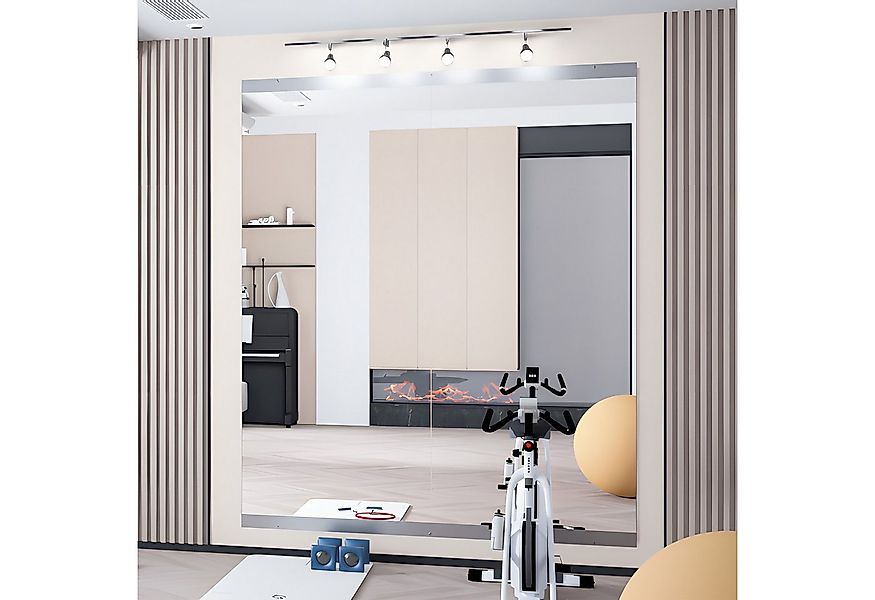 Elemango Ganzkörperspiegel Home Gym Spiegel, 143*60-2PCS Vollkörperspiegel günstig online kaufen