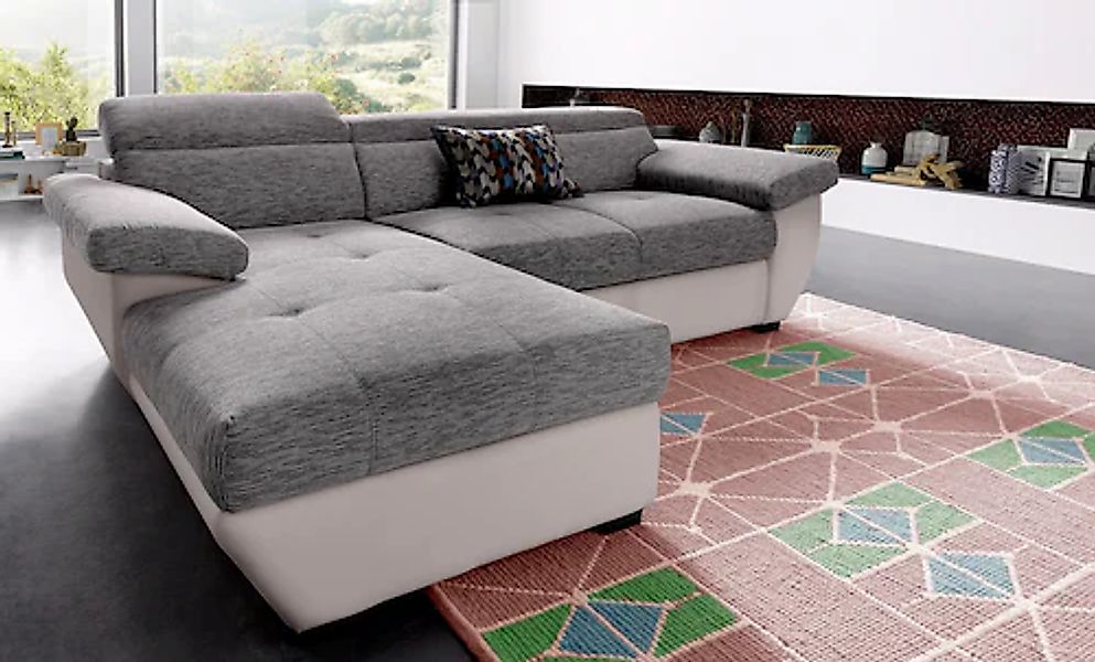 COTTA Polstergarnitur »Speedway L-Form«, (Set), Set bestehend aus: Ecksofa günstig online kaufen