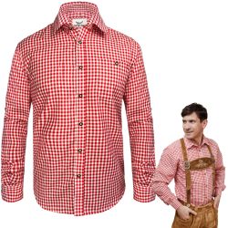 HOFGLANZ Trachtenhemd Traditionelles Trachtenhemd Herren Langarm günstig online kaufen