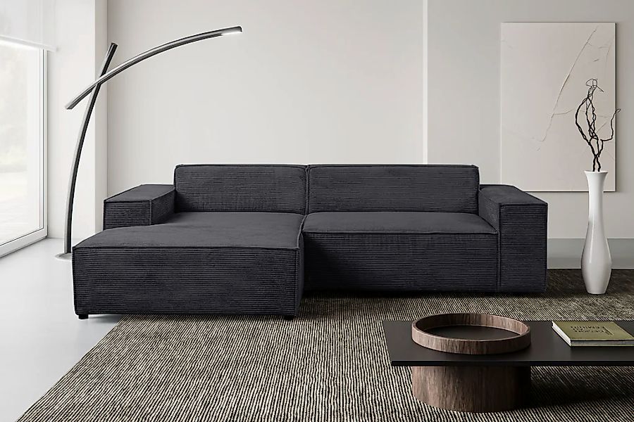 WERK2 Ecksofa "Trento, elegant & zeitlos, Breite 268cm, pflegeleichte Bezüg günstig online kaufen