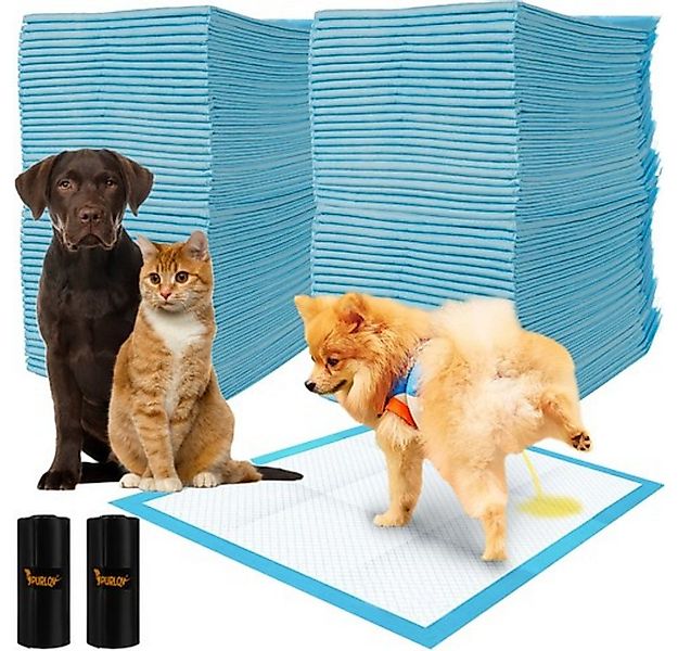 Purlov Hundematte Hygieneunterlage 60x60 cm Pipiunterlage, Vliesstoff, wass günstig online kaufen
