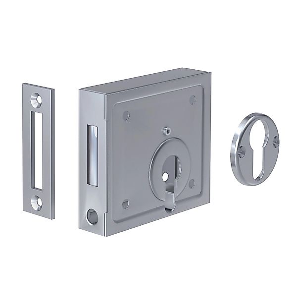 Basi - Aufschraubschloss - ASS 60 - Lochung PZ - 2-Tourig - Dornmaß 60 mm - günstig online kaufen