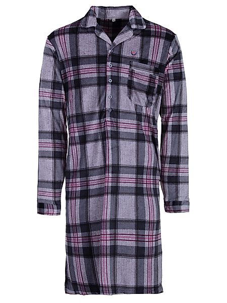 Henry Terre Nachthemd Velour Nachthemd langarm günstig online kaufen