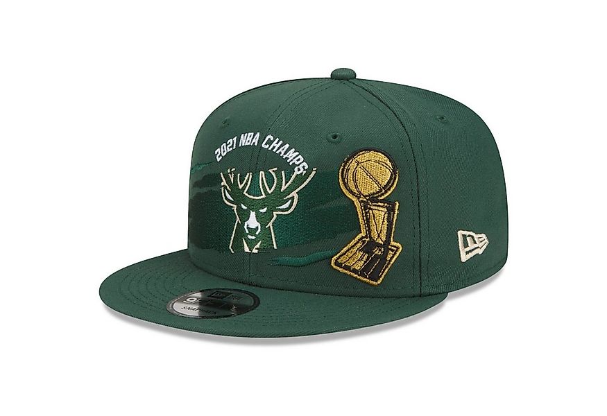 New Era Snapback Cap 9Fifty CHAMPSIONS 2021 Milwaukee Bucks günstig online kaufen