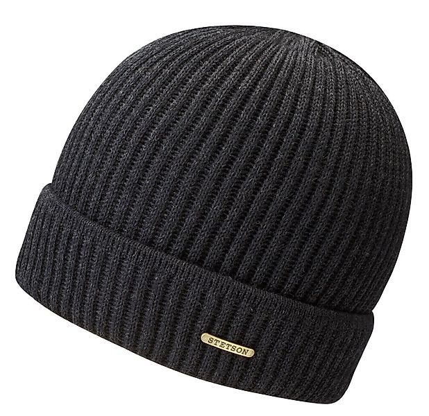 Stetson Beanie Parkman mit Umschlag Made in Italy günstig online kaufen