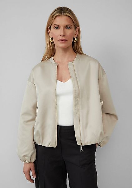 s.Oliver Funktionsjacke Outdoor-Jacke Satinierter Oversize-Blouson mit günstig online kaufen