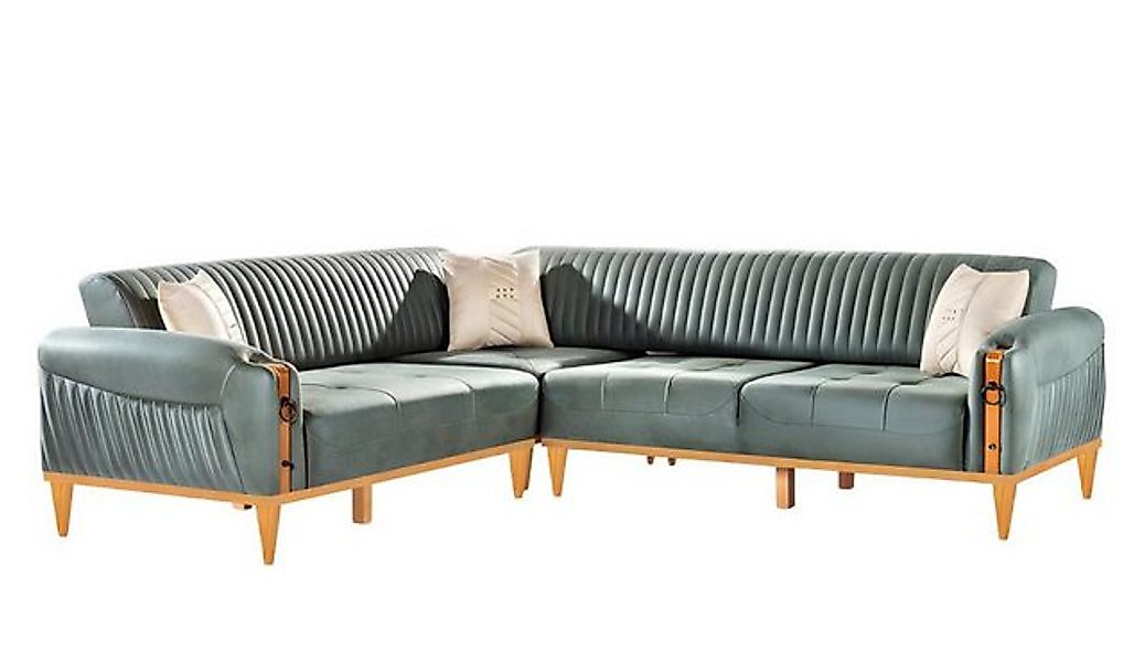 Xlmoebel Ecksofa Ledercouch in L-Form mit modernem Design für das Wohnzimme günstig online kaufen