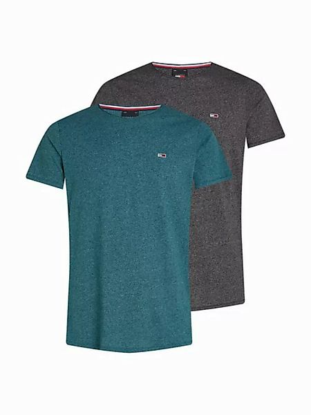 Tommy Jeans T-Shirt TJM XSLIM 2PACK JASPE (Packung, 2er-Pack) günstig online kaufen