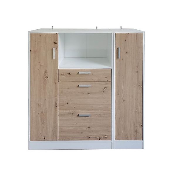HTI-Line Küchenbuffet Küchenschrank Kombi L und günstig online kaufen