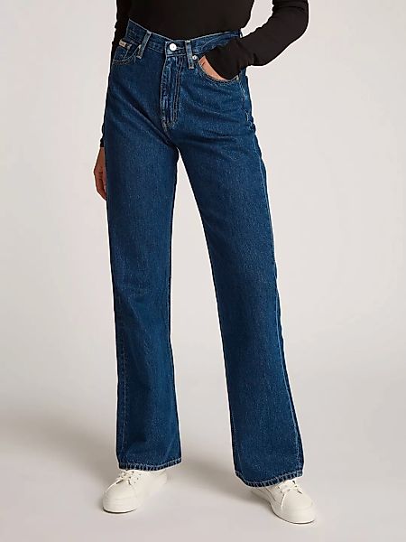 Calvin Klein Jeans Bootcut-Jeans "AUTHENTIC BOOTCUT", mit stoned wash Optik günstig online kaufen