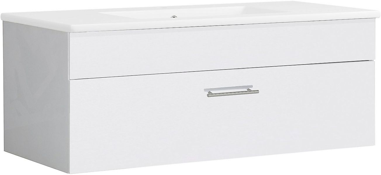 welltime Waschtisch Trento Light mit Keramik-Auflagebecken, 1 feste Blende günstig online kaufen