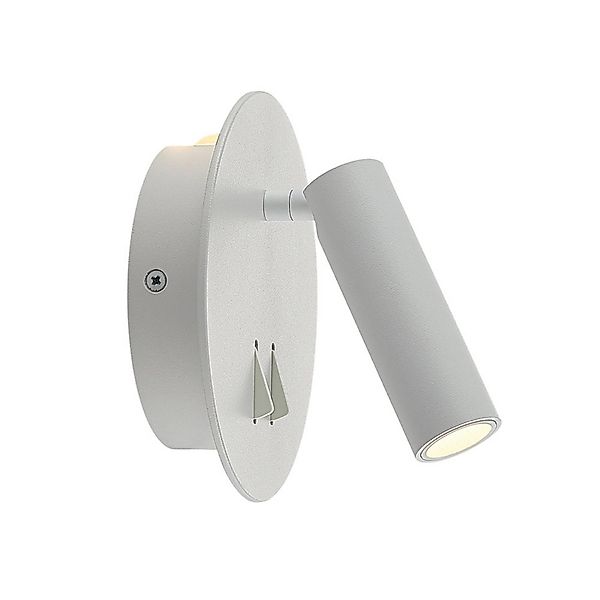 Lucande LED Wandleuchte Wandlampe Innen Magya 9624586 Modern in Weiß aus Al günstig online kaufen