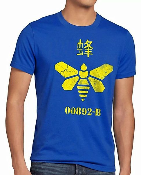 style3 Print-Shirt Herren T-Shirt Golden Moth Chemical breaking walter chem günstig online kaufen