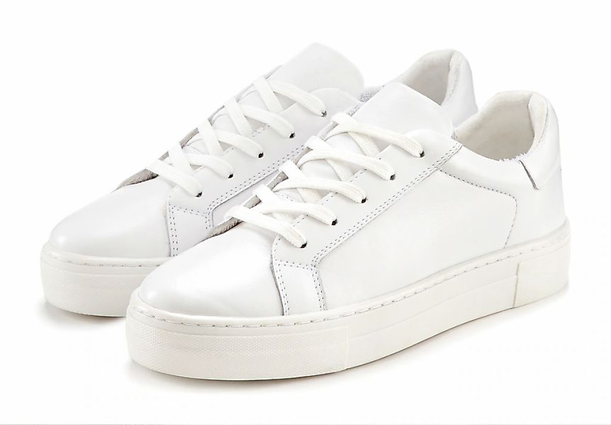 Elbsand Sneaker, Schnürhalbschuh, Freizeitschuh, Leder, weiches Frottee-Inn günstig online kaufen