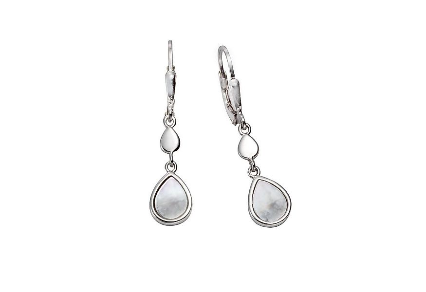 Vivance Paar Ohrhänger 925 Silber Perlmutt Tropfen günstig online kaufen