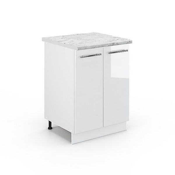 Vicco Unterschrank Fame-Line, Weiß Hochglanz/Weiß, 60 günstig online kaufen